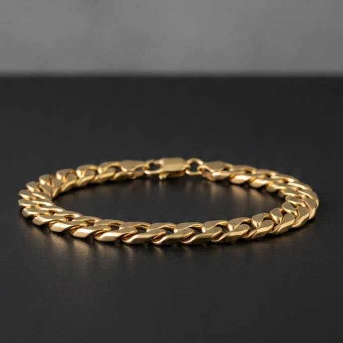Pulso Barbado Oro Laminado 18K