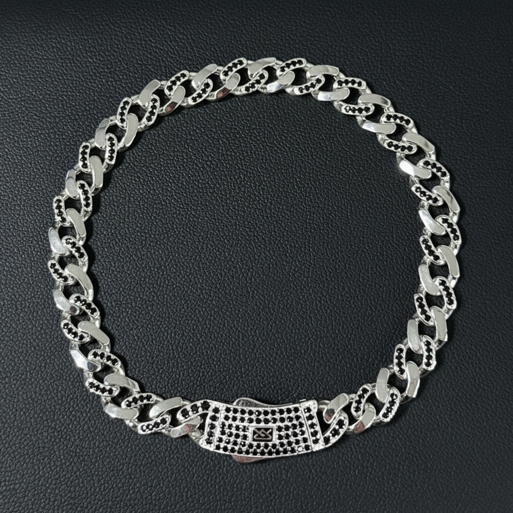 Pulso Mónaco Zirconias · Plata 0.925