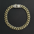 Pulso Mónaco Iced · Oro Laminado 18K