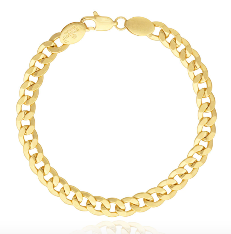Pulso Barbado Oro Laminado 18K