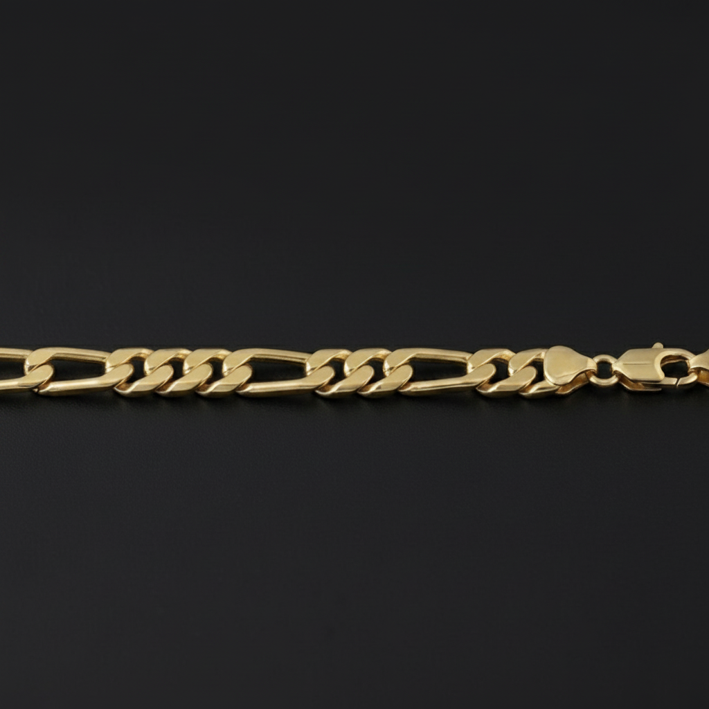 Pulso Fígaro 3x1 Oro Laminado 18K
